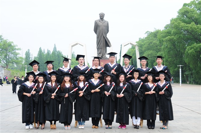 中南大学夜校毕业照1